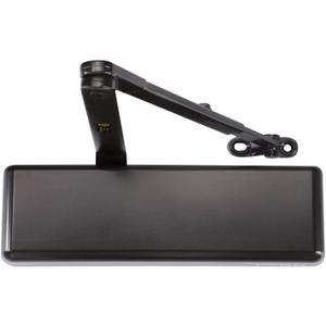 LYNN HARDWARE Extra Heavy Duty Commercial Door Closer, DC9016 Automatic Door Closer, Surface-Mounted Auto Door Closer, Size 1-6 Commercial Door Closer Heavy Duty for Heavy Traffic Areas, Dark Bronze