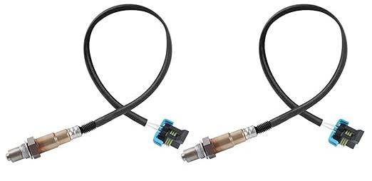 HTMXJA 2Pcs Upstream and Downstream Oxygen O2 Sensor for 10-16 Lacrosse,10-17 Terrain,10-17 Equinox,10-16 SRXOE,12-15 Captiva Sport,09-11 Traverse OE#250-24649, 234-4815