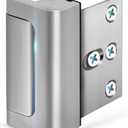 EverPlus Home Security Door Lock for Kids Safety, Childproof Reinforcement Latch for Front Door Withstand 800 lbs for Inside Swinging Doors, Upgraded Metal Child Safety Lock Defend Home
