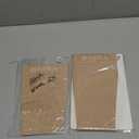 BSERA Calf Compression Sleeve Women, 2 Pairs 15-20mmHg Calf Support Footless Compression Socks Stockings for Shin Splints, Varicose Veins, Recovery (Nude/Skin, Medium)