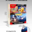 PKMN TCG Surging Sparks Booster Bundle Case - 12 Pack | 0.5mm Rigid PET Protector, Dust-Proof & Crush-Resistant with UV Blocking Clear Display(Box Not Included)