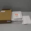 BANKKY 2PCS Center Console Organizer for Tesla Model 3 Highland 2024-2026 & Model Y Juniper 2025-2026, White Armrest Storage Tray with Anti-Slip Liner, ABS Tesla Accessories