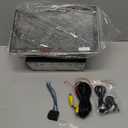 10.1 inch Single Din Car Stereo with CarPlay and Android Auto, 10 inch Touch Screen Radio with Mirror Link/1080P/EQ Audio/SWC/Bluetooth +Backup Camera+MIC