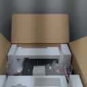 All in One Vinyl Record Player,Bluetooth Turntable Built in 4 Stereo Speakers Phono Preamp,High Fidelity Turntables for Vinyl Records with Magnetic Cartridge AT-3600L,2-Speed,33/45RPM,USB PC Recording (Black Walnut Wood)