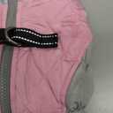 AOFITEE Dog Coat, Warm Dog Winter Coat for Small Dogs, Reflective Turtleneck Dogs Jacket with Harness Built in, Waterproof Windproof Pet Fleece Vest Snow Jacket for Cold Weather, Pink S