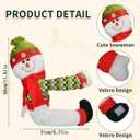 Christmas Tree Topper Snowman, Unique Holiday Xmas Decorations Christmas Trees Hugger Wine Bottle Home Curtain Ornaments Party Decor Funny Home Decor