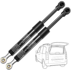 Set of 2 Rear Window Glass Lift Supports Struts Gas Shock Replacement for Nissan Armada 2005-2015, Pathfinder Armada 2004 & Infiniti QX56 2004-2010