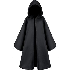 TOGROP Knight Costume for Kids Robe Hooded Cloak Boys Girls Cosplay  (10-11 Years)