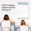 SUNEE 2026-2027 Large Wall Calendar - 21 Months Jul. 2026 - Mar. 2028, 22.75"x15.5" Big Grid Hanging for Organizing & Planning, Seasonal