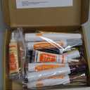 REALINN Wood Furniture Repair Kit 8 Light Colors- Wood Fillers and Touch Up Markers, Repair Scratch, Cracks, Discoloration for Wooden Door, Floor, Table, Cabinet