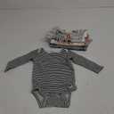 Gerber Baby Boys' 6-Pack Long-Sleeve Onesies Bodysuit (3-6 Months, Jungle Blue)