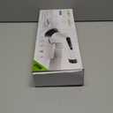 Leebein Electric Spin Scrubber, Cordless Cleaning Brush with 8 Replaceable Brush Heads, Tub and Floor Tile 360 Power Scrubber Dual Speed with Adjustable & Detachable Handle for Bathroom Kitchen Car (White)