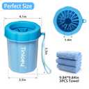 Dog Paw Cleaner for Dogs, Dog Paw Washer, Muddy Paw Cleaner, Pet Foot Cleaner, Dog Paw Protector Kit
