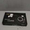 2pcs Aluminum Brake Caliper or Cover for Car Wheel Hub 6in-17in Medium - Brake Caliper Guard and or Cover for Car (Red)