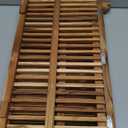 Utoplike Large Teak Dish Drying Rack, Wooden 3 Tier Collapsible Dish Draine for Countertop, Kitchen Organizer for Pasta Plates, Cups