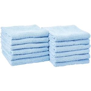 Simpli-Magic Cotton Hand Towels, 12 Pack, 16 x 27, Blue