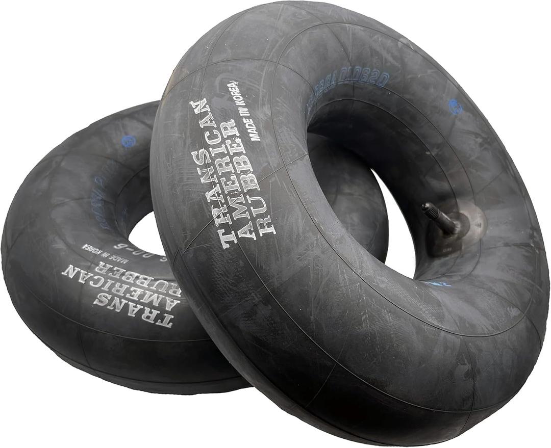 Pair of Trans American Heavy Duty Inner Tubes (4.10/3.50-4 TR13)