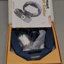 Wireless Dog Fence System, GPS Dog Fence Collar with 2K Camera, Live Video & Recording, Virtual Fence, GPS Tracker, Two-Way Audio, Waterproof, 5-Day Battery, for Medium & Large Dogs (Blue)