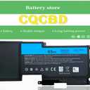 CQCBD W0Y6W WOY6W Battery Replacement for Dell XPS 15 15-L521X 9F233 3NPC0 03NPC0 15-L521X XPS15-3828 Series Notebook CN-03NPC0 9F233 09F233 9F2JJ 09F2JJ T1G6P Laptop (11.1V 65Wh)