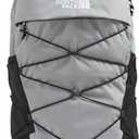 The North Face Borealis Commuter Laptop Backpack - Water Repellent, Laptop Sleeve, Large Main Compartment, Meld Grey Dark Heather/TNF Black-NPF, One Size