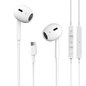 USB C Headphones for iPhone 17/16/15 Pro Max Plus Type C Earphones with Microphone & Remote Noise Cancelling Earbuds for iPhone 17/16/15 Pro, iPad, Galaxy S23/S22/S21/S20/Ultra Note 10/20