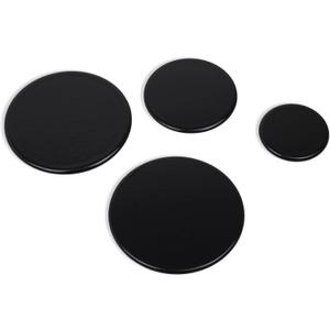 W11605759 Stove Burner Cap Set, Fits Whirlpool, Maytag, KitchenAid Stoves, 4-Piece Set, Replacement Part Numbers AP7192865 W11435570 W11352138 PS16731145