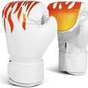 Flexzion Boxing Gloves for Kids 4oz – Training Punching Bag Mitts, Kid Boxing Gloves with Faux Leather & Wrap-Around Wrist Protection for Boys & Girls Ages 3-8 Years