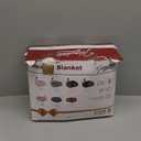 Homemate Electric Heated Blanket Full Size - 72"x84" Heating Blanket Full Size 1/2/4/6/8 Hours Auto-Off 10 Heat Level Over-Heat Protection Luxury Faux Fur Sherpa ETL Certification (24 - Tie-dyed Pink)