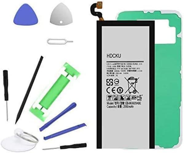 Battery Replacement for Samsung Galaxy S6 All G920 Model with Replacement Tools and Instruction