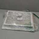 14" X 10" Aluminum Return Filter Grille - Easy Airflow - Linear Bar Grilles [Outer Dimensions: 15.75w X 11.75h]