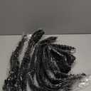 Alrence Passion Twist Hair 24 Inch 8 Packs Water Wave Crochet Hair Curly Braiding Hair For Butterfly Locs Long Bohe Crochet Braids (24 Inch (Pack of 8), 1B#)