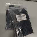 2 x Zeberoxyz 20PCS 2028 Corner Bracket Black Right Angle 20Series 2 Hole Aluminum Brackets for Slot 6mm Aluminum Extrusion Profile Accessories (20pcs Black)