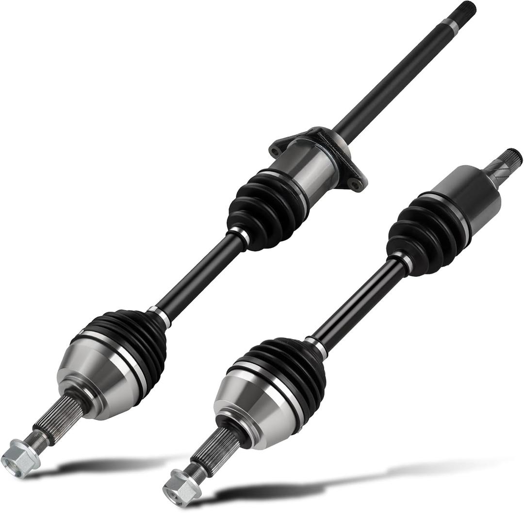 Pair (2) Front CV Axle Shaft Assembly Fit for Nissan Maxima V6 3.5L 2009 2010 2011 2012 2013 2014 (for S SV Model Only), Driver and Passenger Side