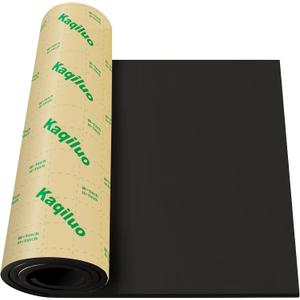 Self-Adhesive Sound Insulation Acoustic Foam, 32.3 sqft x 0.79in Thick, 50+kg/m Sound Proof Padding,Fire,Water Resistant ,Thermal Insulation,Cold Proof Acoustic Treatment Foam