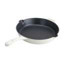 Dash of That Frying Pan Cast Iron - Ivory, 12''