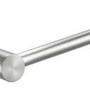 DGYB Suction Cup Toilet Paper Holder - No Drill Adhesive Wall Mount, 5.8 Inch Rustproof Stainless Steel TP Roll Holder for Bathroom Kitchen (Brush 2)