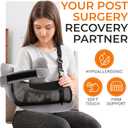 Cheer Collection Rotator Cuff Pillow with Strap Shoulder Surgery Recovery Pillow for Side Sleepers, Arm Support Cushion for Rotator Cuff Injury & Post Surgery Comfort