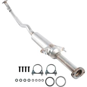 Exhaust Resonator Pipe Assembly Fit for Toyota Camry 2003-2006 2.4L
Direct-fit Automotive Replacement Part, Gaskets and Clamp Included, Replaces 604185 47847