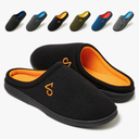 Men's Cozy House Slippers Indoor Shoes Memory Foam Insoles & Rubber Soles