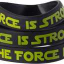 The Force Party Favors Bands, Galaxy Wars Theme Birthday Supplies Goody Bag Kids Teen Tween Size Wrist Bracelets for Boys Girls - Rubber Band Bracelets - Silicone Bracelets for Girls (24 Pack)