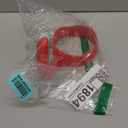 Comfortable Mug Handle, Plastic Anti Slip Jug Carrier Handle, Travel Mug Handle Attachment for 20oz-30oz Jugs, Bottles, and Tumblers (Red)