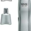 Wahl Men’s Nose Hair Trimmer, for Eyebrows, Neckline, Nose & Ear Hair, Precision Detail Trimming with Interchangeable Heads, Battery Included - Model 5545-400