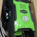 Greenworks Compact Electric Pressure Washer, 1.2 GPM (CSA Certified, Lightweight, 20 FT Tangle-Free Hose, 35 FT Power Cord) Great For Cars, Fences, Patios, Driveways, Decks and Patios