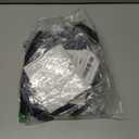 Winterlace Womens Queen Size Trouser Socks 6-Pairs Knee High Thin Nylon Dress Socks Stretchy Silky Soft (Black)