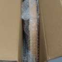 LITA Rattan Log Desktop Round Side End Table, Nightstand/Small Tables, Indoor Outdoor Wooden Tray Table with Metal Stand End Table for Living Room Bedroom Office Small Spaces (Medium)