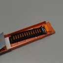 Bandletic Compatible with Apple Watch Bands for Men, Double Sided Wearable Silicone Magnetic Strap for iWatch Ultra 3 Ultra 2 SE 3 Series 11 10 9 8 7 6 5 4 3 2 1 (42/44/45/46/49mm), Black Orange