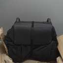 GOBUROS Rolling Baseball Bag for 4 Bats, Black Softball Bag with Wheels, Large Baseball Equipment Bag with Separate Shoe Compartment and Glove Pocket