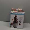 Nostalgia 4 Tier Electric Chocolate Fondue Fountain Machine for Parties - Melts Cheese, Queso, Candy, and Liqueur - Dip Strawberries, Apple Wedges, Vegetables, and More - 32-Ounce - Stainless Steel