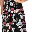 Nemidor Women's Short Sleeve Plus Size Maxi Dress, Size 14