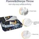 to My Dad from Daughter Flannel Fleece Throw Blanket 60"x50", Grateful Love Birthday Gift Throws Blankets, Happy Father's Day Present for Sofa, Super Cozy Lightweight Father Gifts Idea